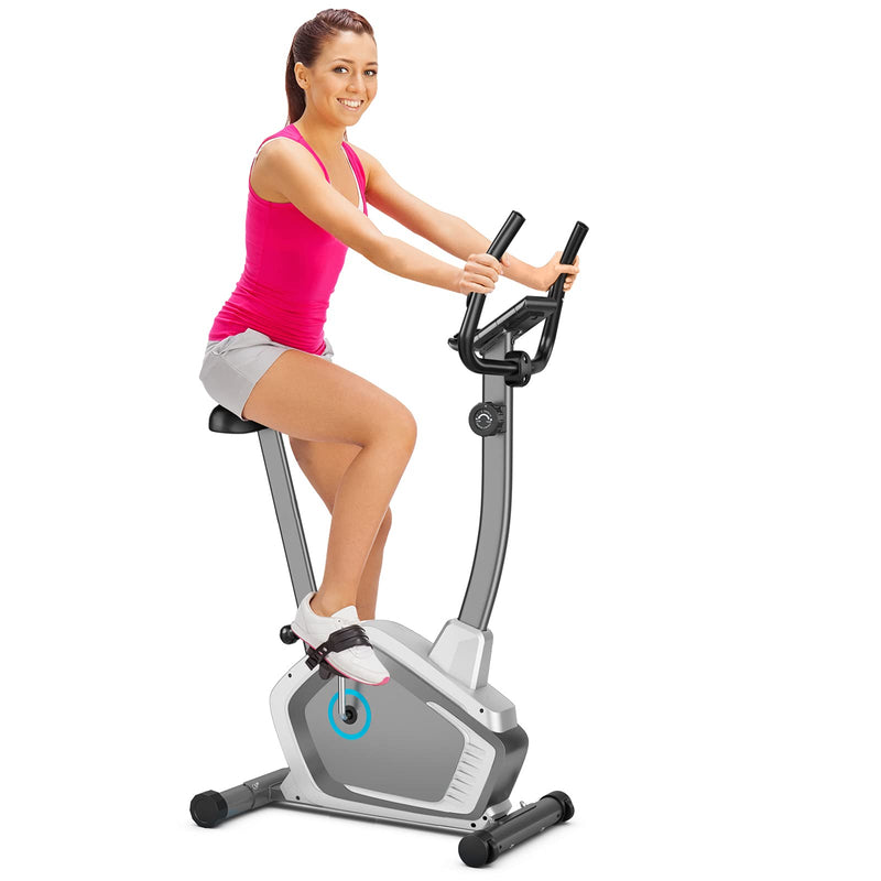 Load image into Gallery viewer, Indoor Magnetic Stationary Upright Cycling Bike - GoplusUS

