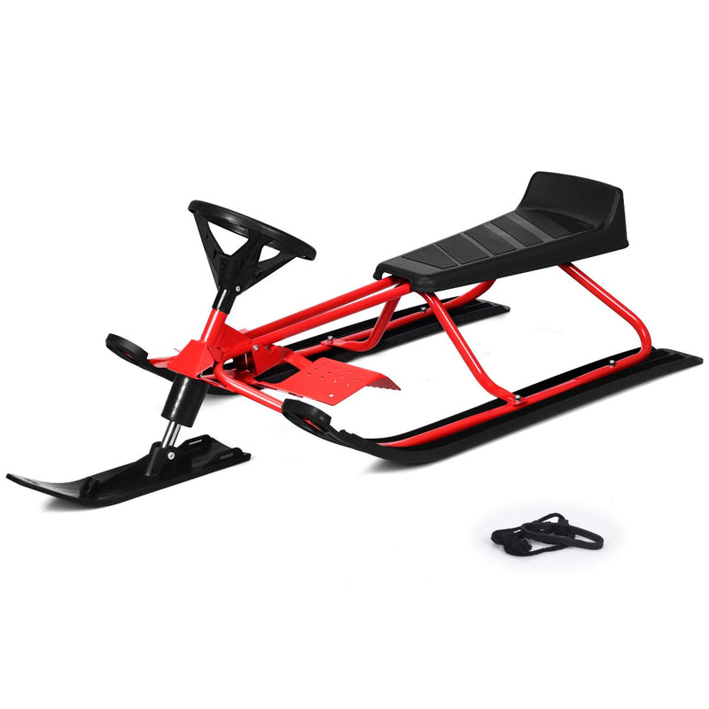 Load image into Gallery viewer, Ski Sled Slider Board with Twin Brakes - Goplus

