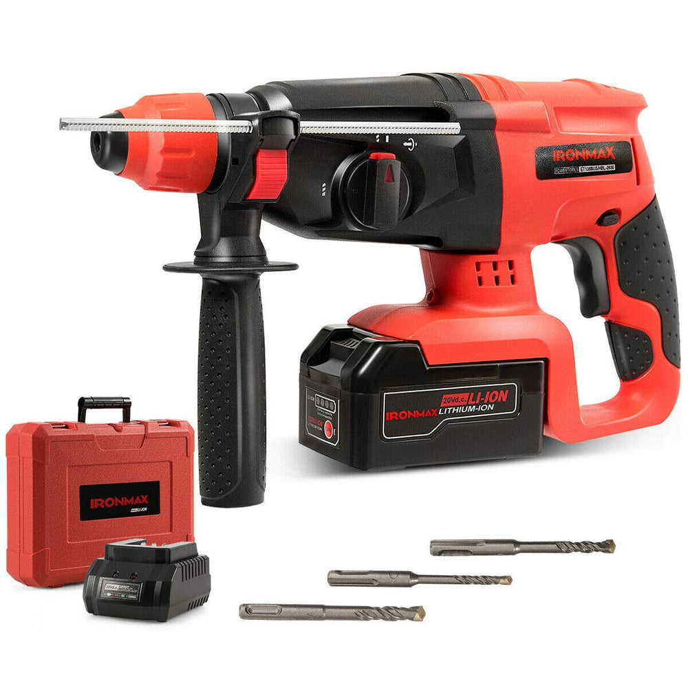 1 Inch SDS Plus Cordless Rotary Hammer Drill - GoplusUS