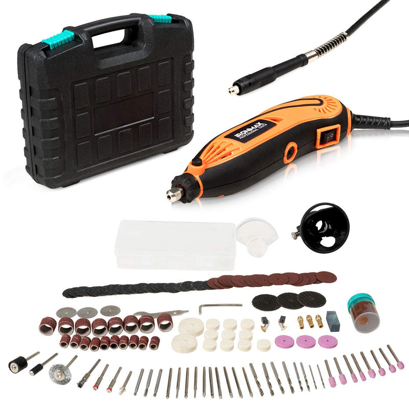 Load image into Gallery viewer, Rotary Tool Kit, with Flex Shaft, 139pcs Accessories and Carrying Case
