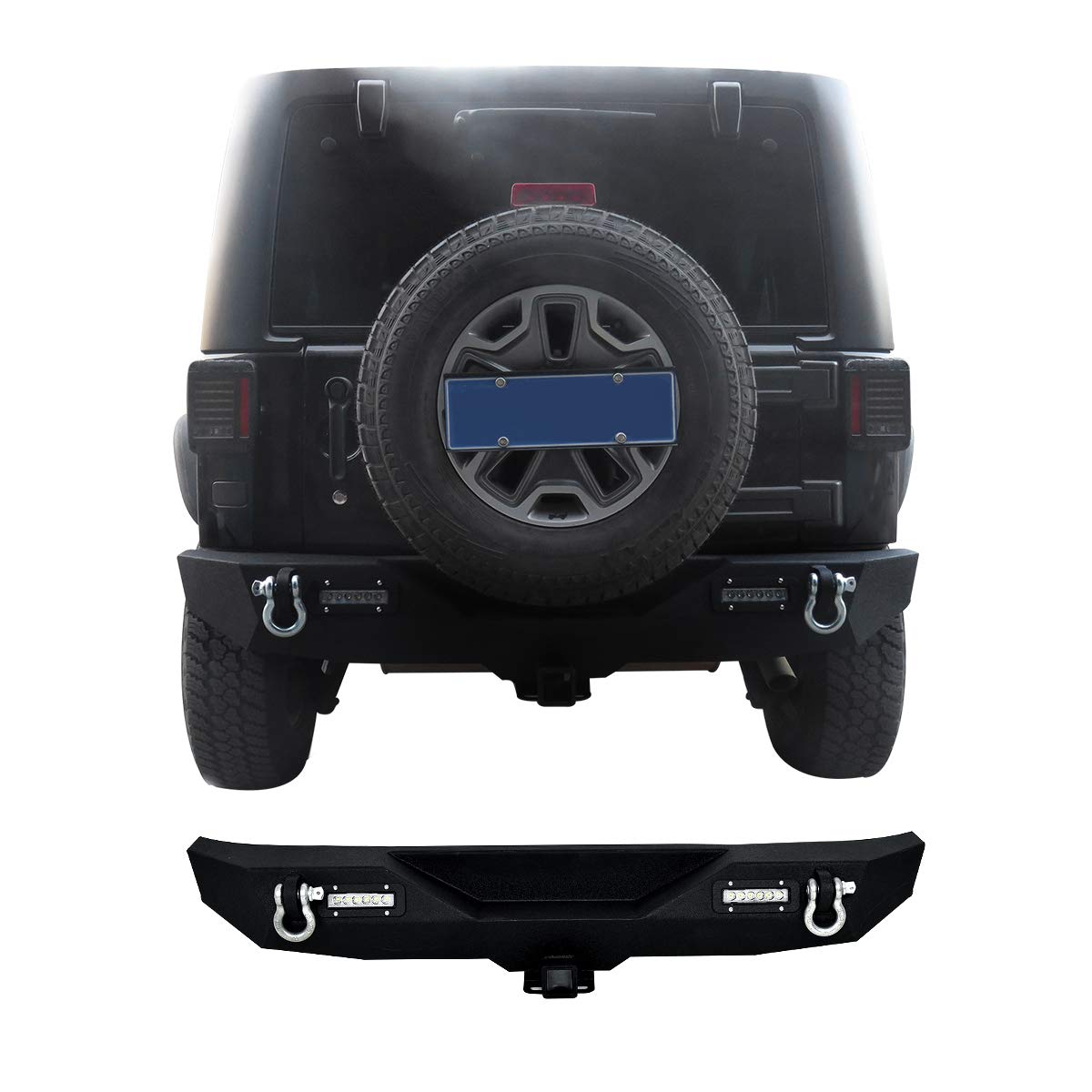 Goplus Front Rear Bumper and Led Light - GoplusUS
