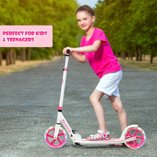 Folding Kick Scooter for Kids and Teens - GoplusUS