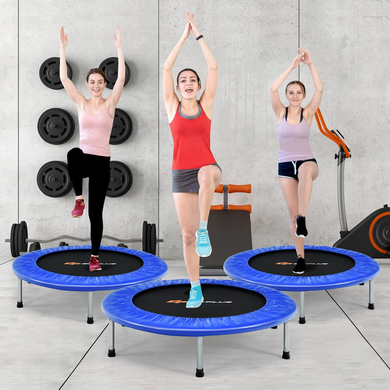 Goplus Mini Folding Trampoline, Foldable Fitness Rebounder for Children - GoplusUS