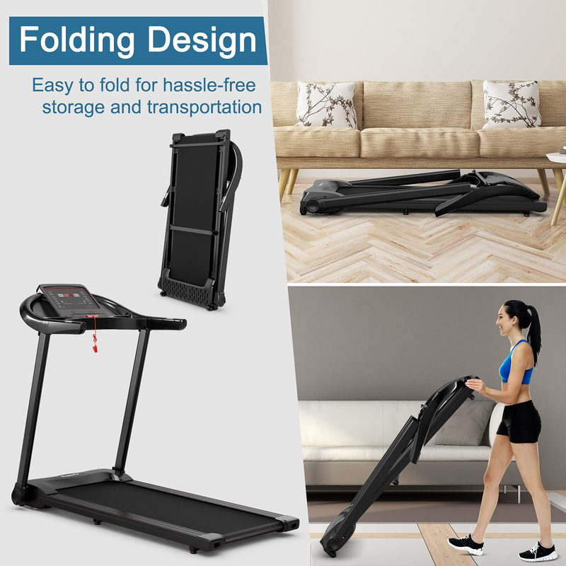 Load image into Gallery viewer, Goplus 2.25HP Electric Folding Treadmill, Portable Superfit Treadmill W/APP Control - GoplusUS
