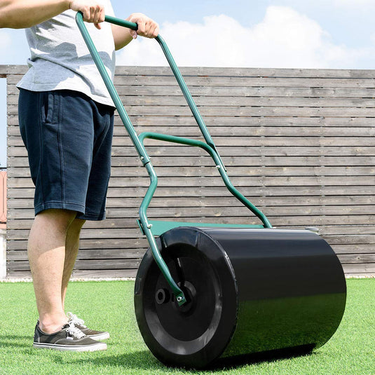 Lawn Roller Tow Behind Water Filled Roller, 16 by 20-Inch - GoplusUS