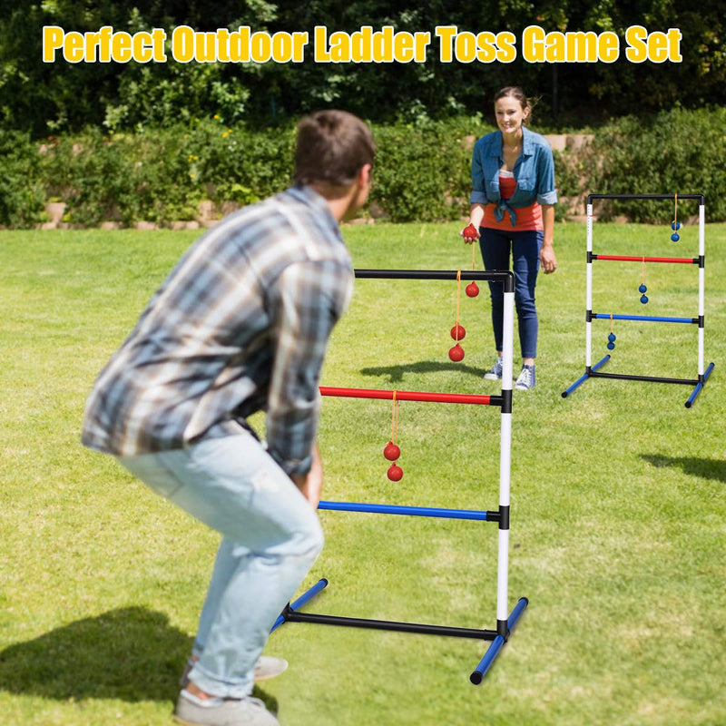 Load image into Gallery viewer, Ladder Toss Game Set, Indoor/Outdoor Ladder Ball Toss Game Set - GoplusUS
