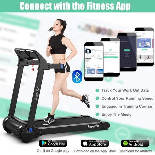 Goplus treadmill bluetooth hotsell