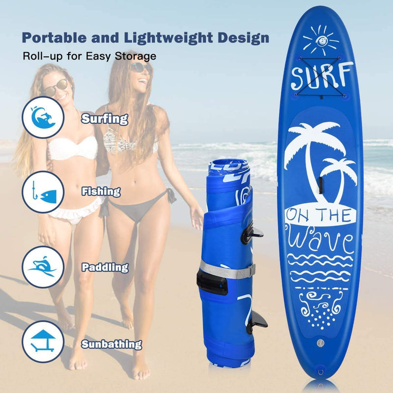 Load image into Gallery viewer, 9.8&#39;/10&#39;/11&#39; Inflatable Stand Up Paddle Board, 6.5&quot; Thick SUP with Premium Accessories and Carry Bag - GoplusUS
