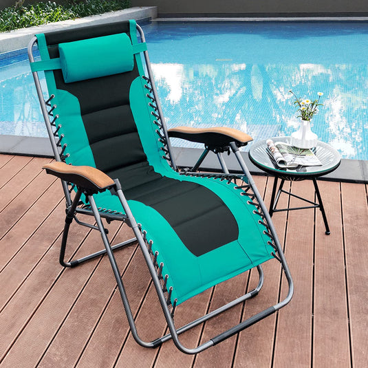 Folding Zero Gravity Lounge Chair - GoplusUS