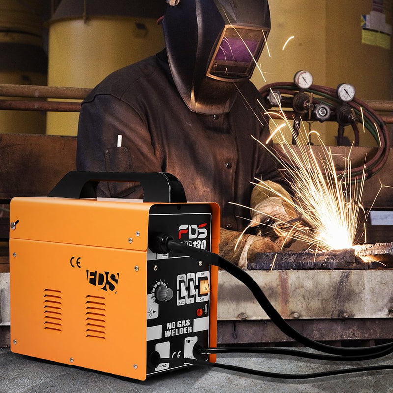 Load image into Gallery viewer, MIG 130 Welder Flux Core Wire Automatic Feed Welding Machine - GoplusUS
