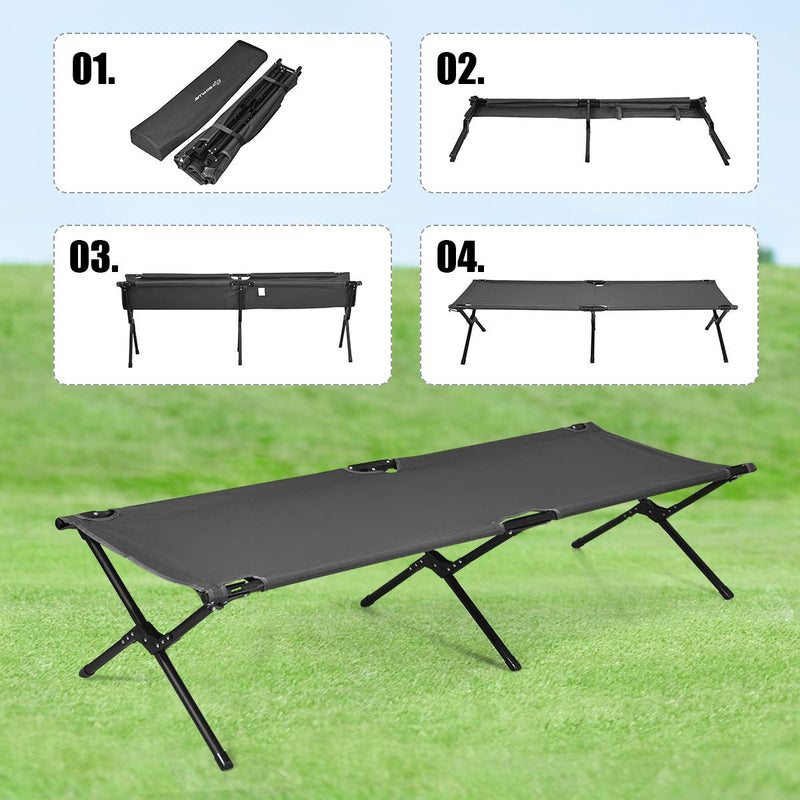 Load image into Gallery viewer, Folding Camping Cot with Carrying Bag - GoplusUS
