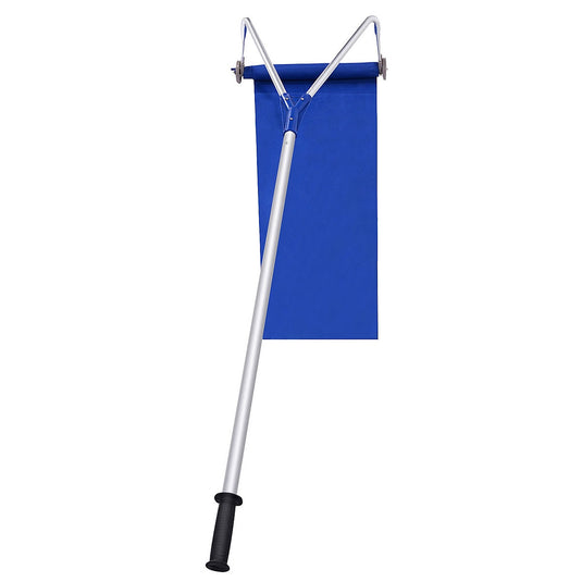 Roof Snow Rake Removal Tool 20 ft with Adjustable Telescoping Handle and Wheels