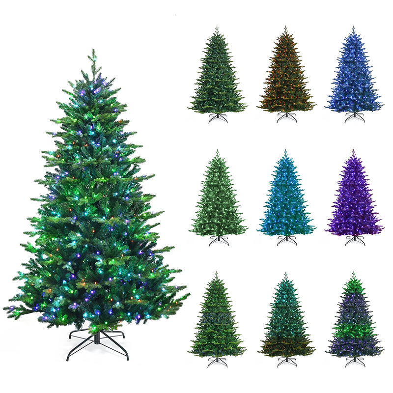 Load image into Gallery viewer, Goplus Christmas Tree, PVC &amp; PE Branch Tips, Indoor Holiday Festival Decoration for Residential Commercial Use - GoplusUS
