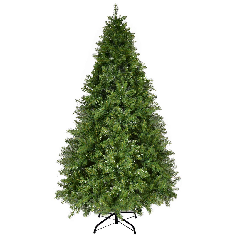 Load image into Gallery viewer, Goplus Pre-Lit Christmas Tree Artificial PVC with 700 LED Lights and Solid Metal Legs (7ft) - GoplusUS
