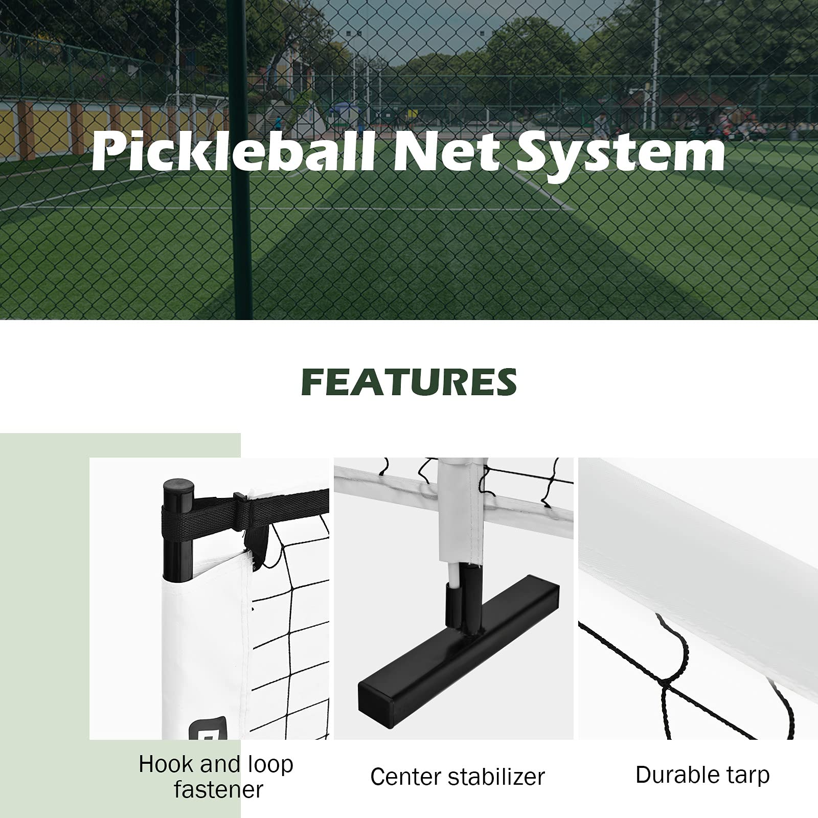 Portable Pickleball Net System