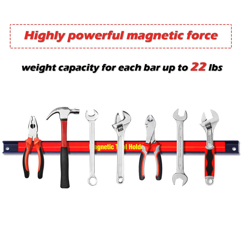 Load image into Gallery viewer, 3 PCS 18&quot; Magnetic Tool Holder Bar - GoplusUS
