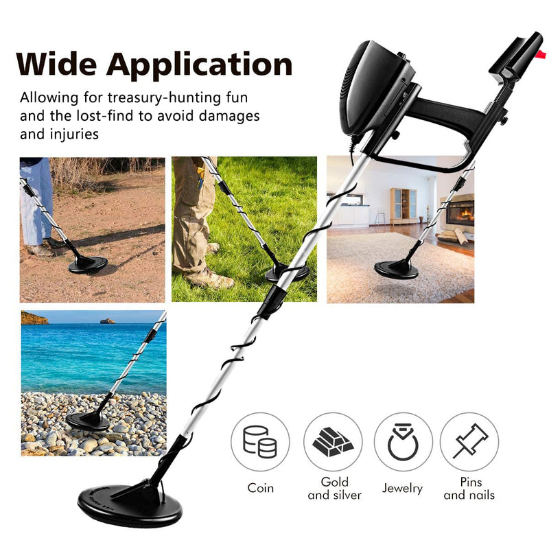 Load image into Gallery viewer, Adjustable Metal Detector, Professional Higher Accuracy Gold Detector - GoplusUS
