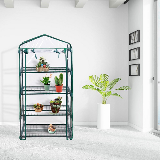 Walk-in Greenhouse Portable Mini Green House Outdoor, 2.3
