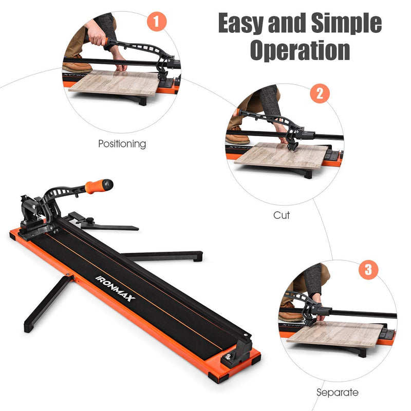 Load image into Gallery viewer, Goplus 36-Inch Manual Tile Cutter, Professional Tile Cutter with Tungsten Carbide Cutting Wheel - GoplusUS

