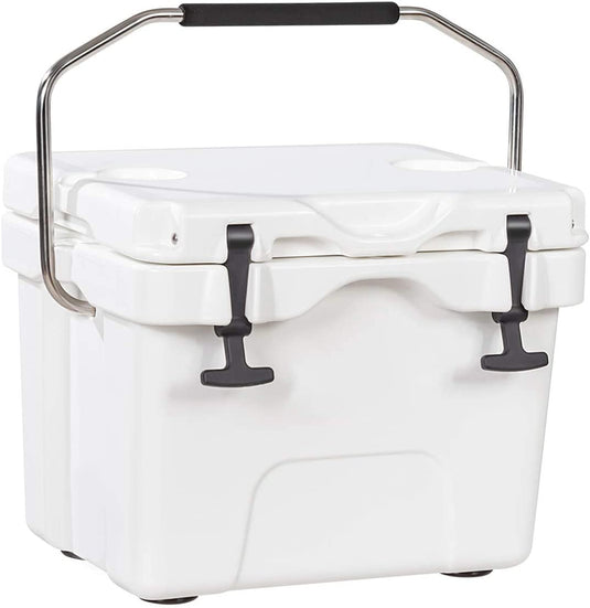 16 Quart Cooler, Portable Insulated Ice Chest - GoplusUS