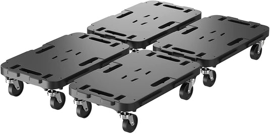 Moving Dolly, Heavy Duty Furniture Rolling Mover with 4 Wheels for Piano Heavy Items Appliance - GoplusUS