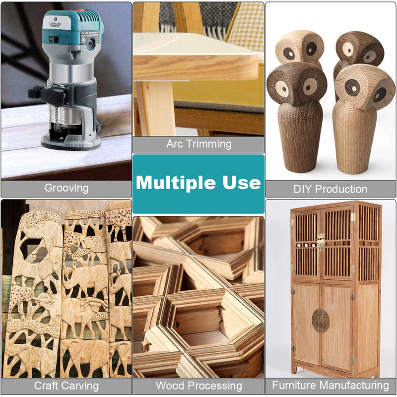 Load image into Gallery viewer, Wood Router with Fixed Base
