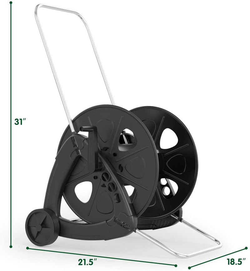 Load image into Gallery viewer, Wheeled Hose Reel Cart for Garden Patio Lawn
