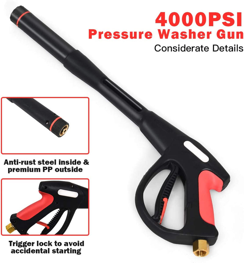 Load image into Gallery viewer, Pressure Washer Gun with 20-Inch Extension Wand Lance
