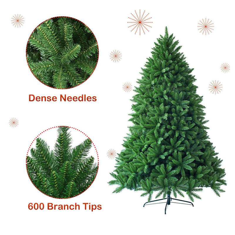 Load image into Gallery viewer, 5ft Unlit Artificial Christmas Tree - GoplusUS
