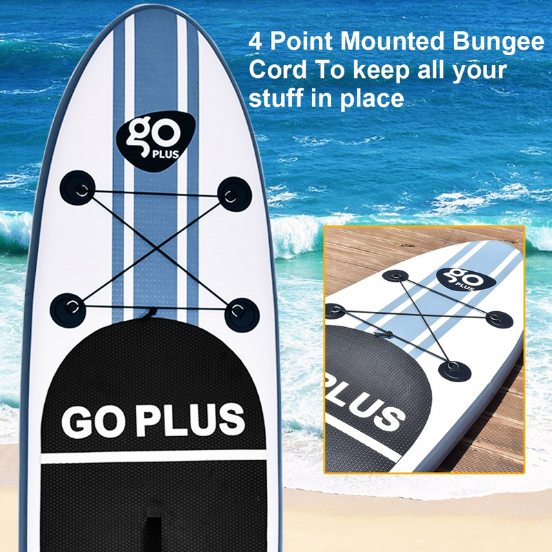 Load image into Gallery viewer, Goplus Inflatable Stand up Paddle Board Surfboard SUP Board (White, 10&#39;) - GoplusUS
