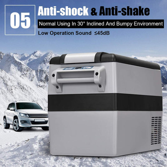 44 Quart Portable Refrigerator/Freezer Compact Vehicle Car - GoplusUS