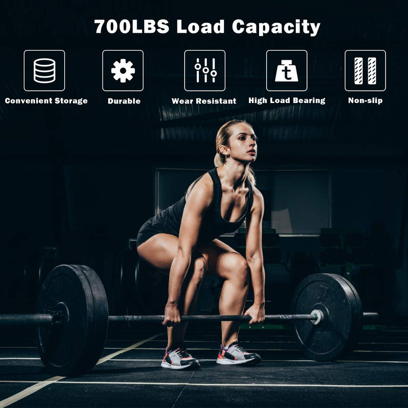 Load image into Gallery viewer, Goplus 7 Feet Olympic Bar, 700/1000LBS Weight Bar Solid 2&quot; Olympic Plates Olympic Barbell - GoplusUS
