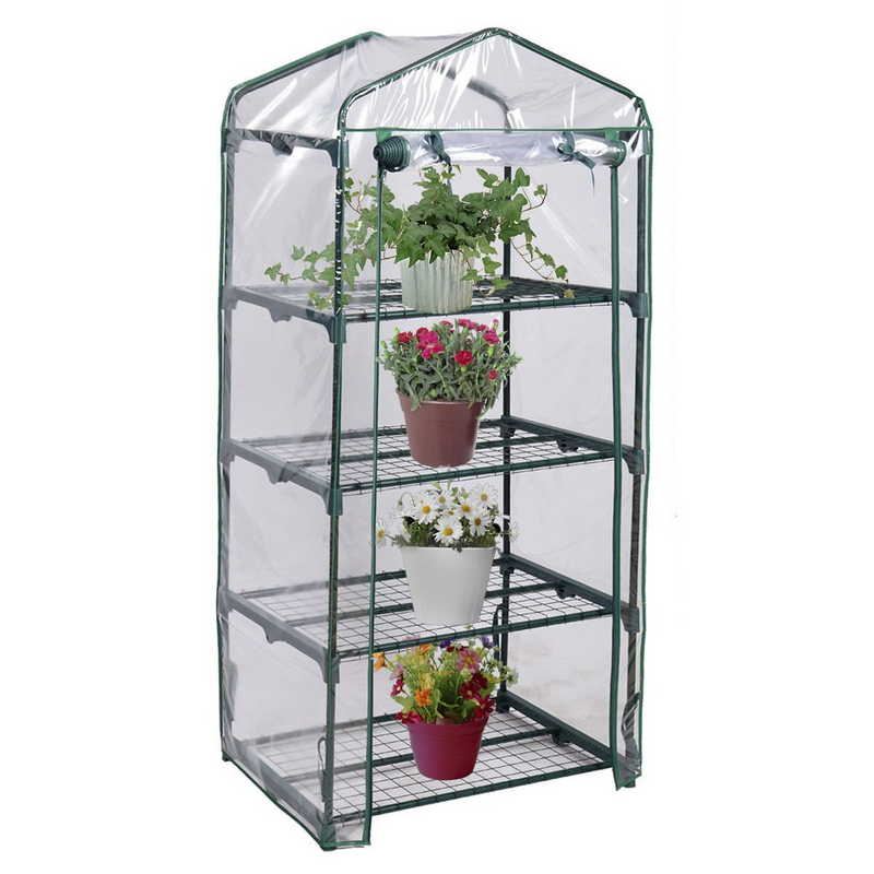Load image into Gallery viewer, Walk-in Greenhouse Portable Mini Green House Outdoor, 2.3&quot; x 1.6&quot;  x 5.3&quot;
