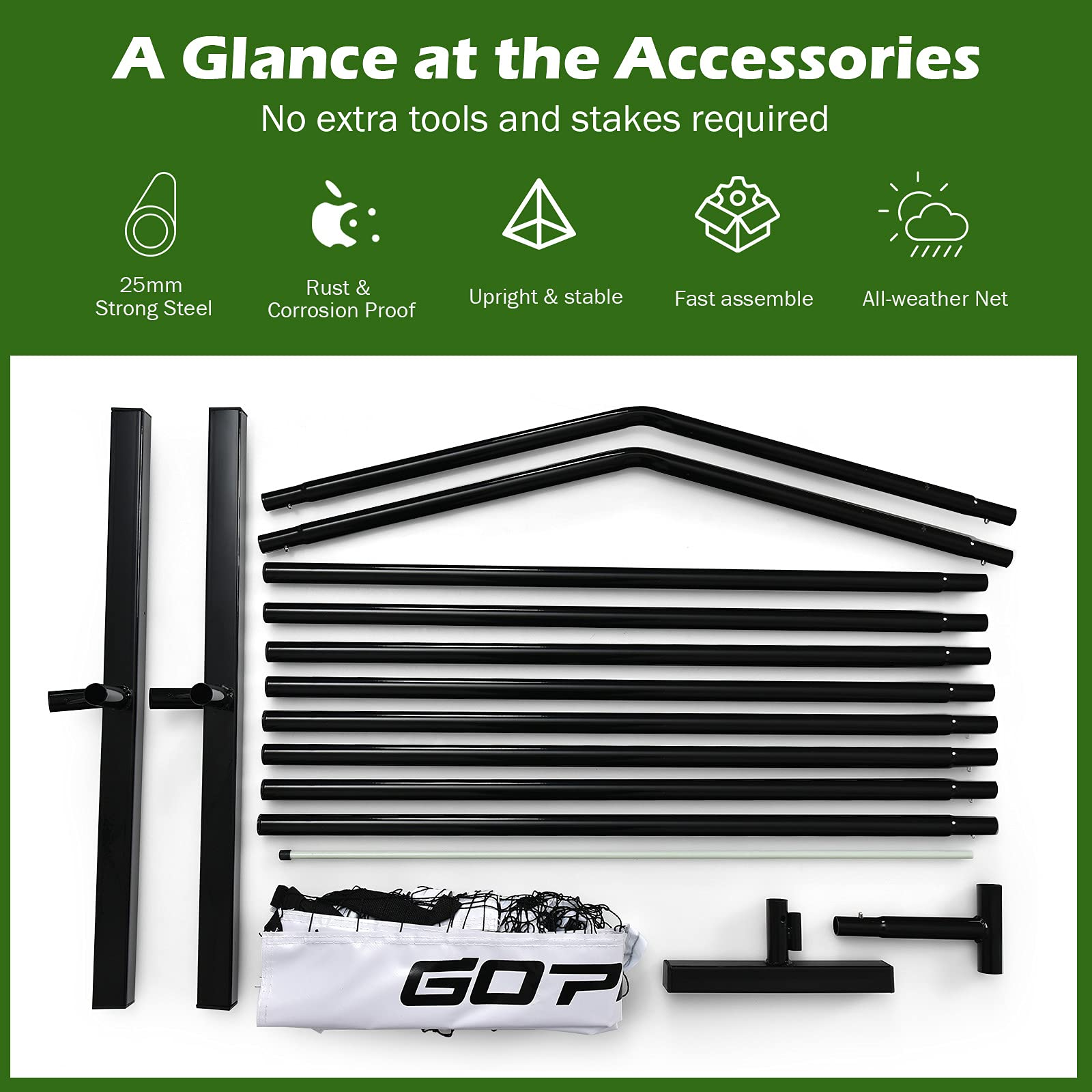Portable Pickleball Net System
