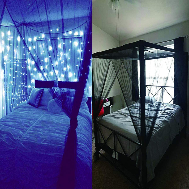 Load image into Gallery viewer, Mosquito Net, 4 Corner Post Bed Canopy - GoplusUS
