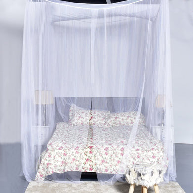 Mosquito Net, 4 Corner Post Bed Canopy - GoplusUS