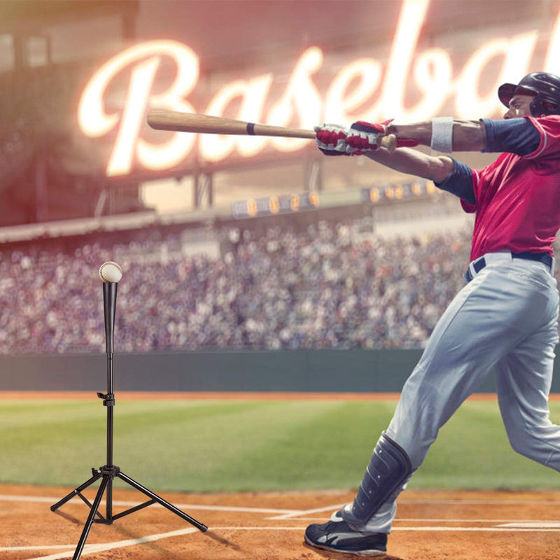 Load image into Gallery viewer, Batting Tee, Adjustable Baseball Softball Tripod for Batting Training Practice - GoplusUS
