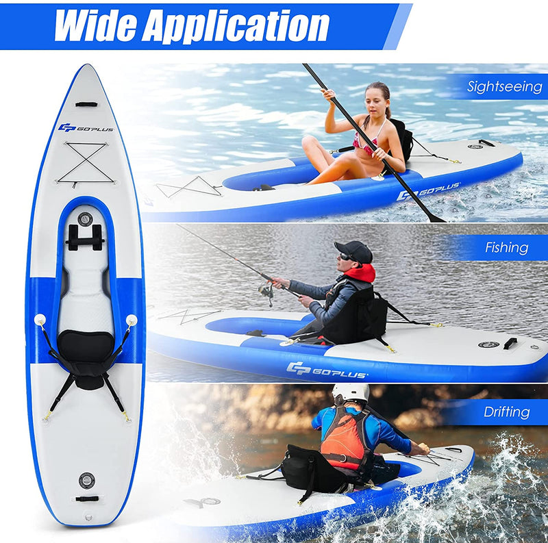 Load image into Gallery viewer, Inflatable Kayak for 1 Person, Fishing Kayak - GoplusUS
