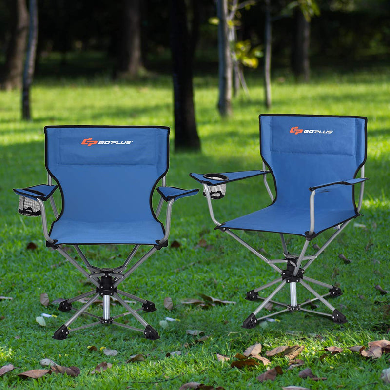 Load image into Gallery viewer, Swivel Camping Chair - GoplusUS
