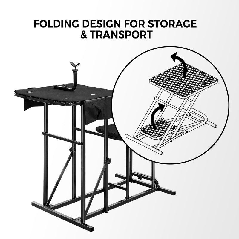 Load image into Gallery viewer, Portable Shooting Table Seat Set

