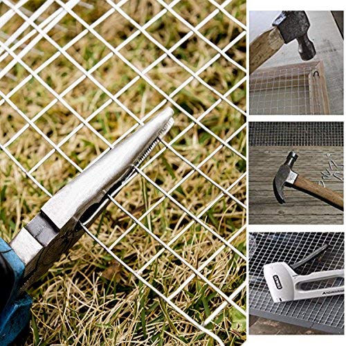 48'' x 50' Hardware Cloth Chicken Netting Rabbit Fence Wire Window - GoplusUS