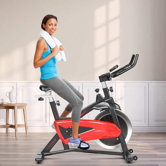 Goplus adjustable top exercise bike