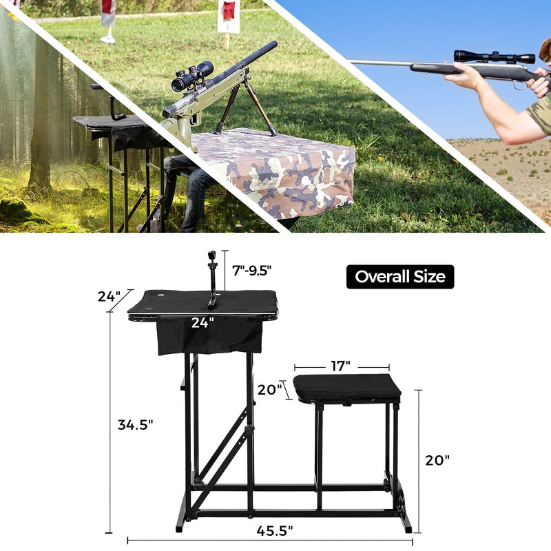 Load image into Gallery viewer, Portable Shooting Table Seat Set
