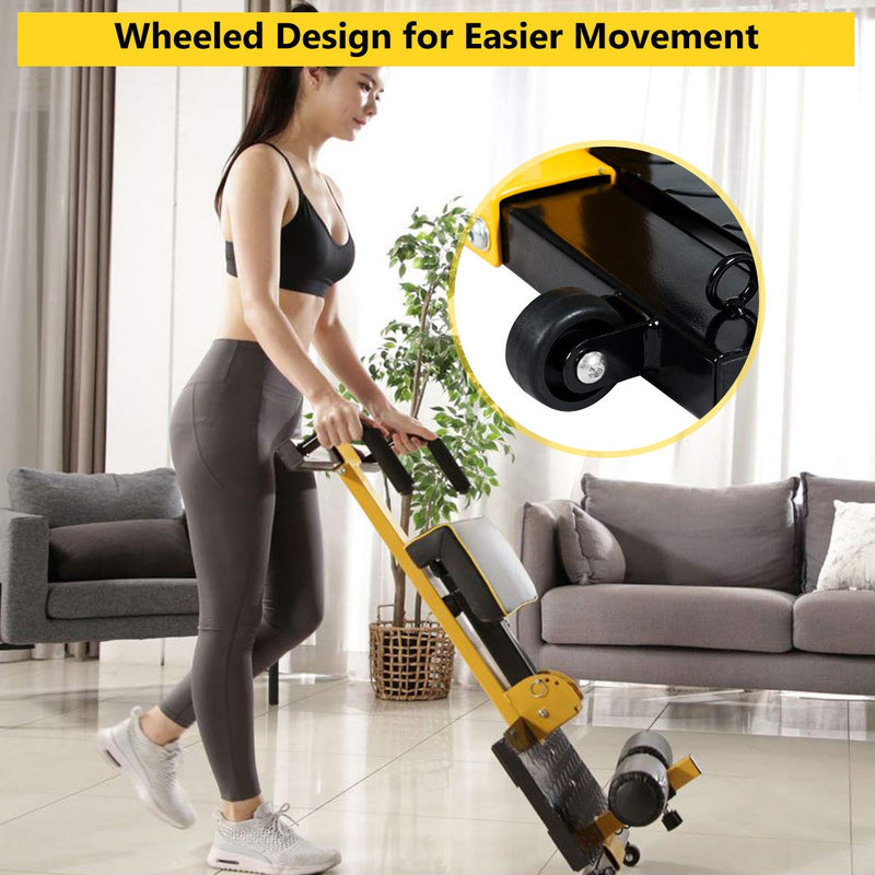Load image into Gallery viewer, Deep Squat Machine with Anti-Skid Measures, Soft PVC Cover, Handy Wheels - GoplusUS
