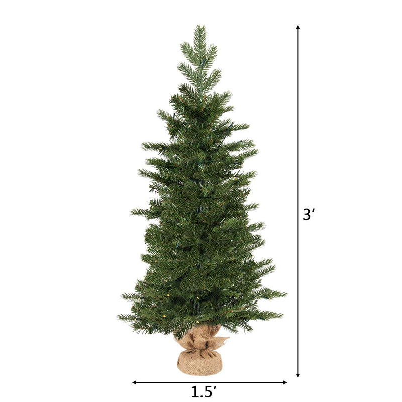 Load image into Gallery viewer, Goplus 3ft Prelit Christmas Tree - GoplusUS
