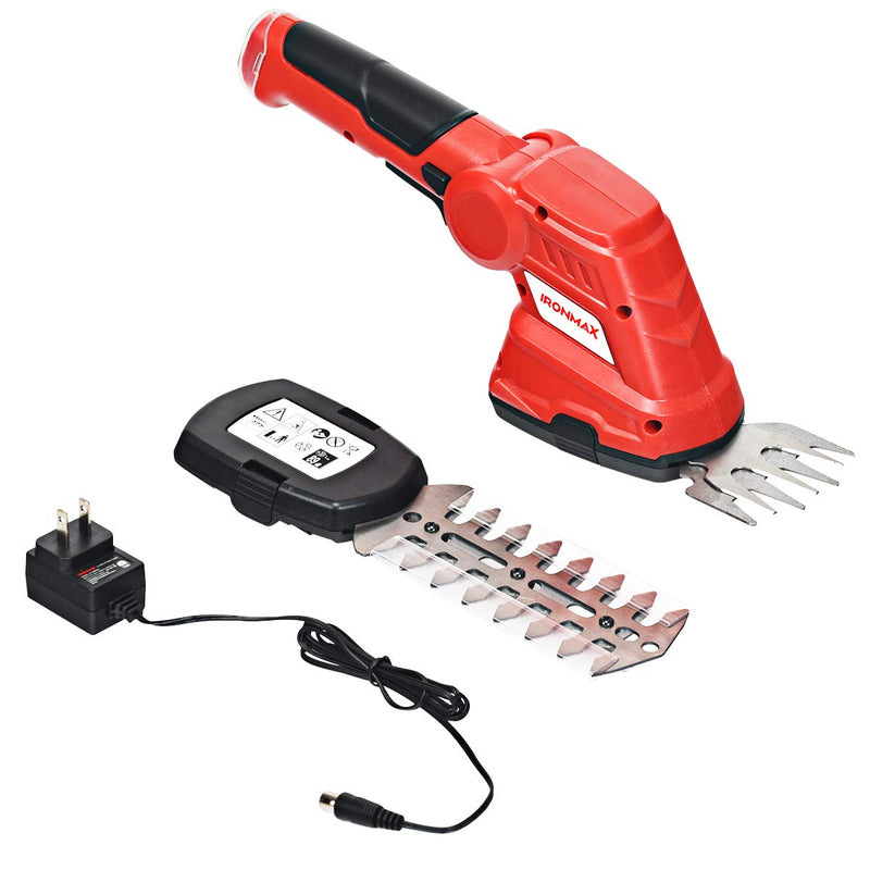 Load image into Gallery viewer, 2 in 1 Cordless Grass Shear + Hedge Trimmer w/ 3.6V Rechargeable Battery - GoplusUS
