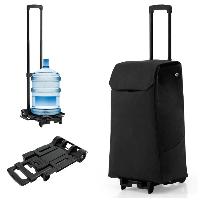 Load image into Gallery viewer, Heavy-Duty Utility Grocery Cart with Removable Waterproof Bag - GoplusUS
