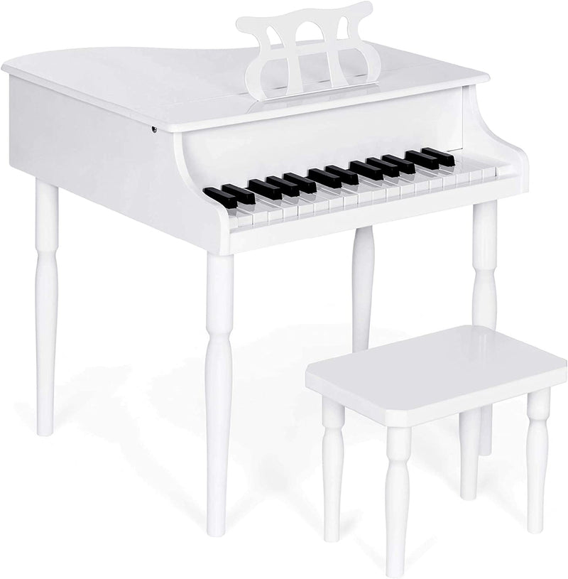 Load image into Gallery viewer, Classical Kids Piano, 30 Keys Wood Toy Grand Piano
