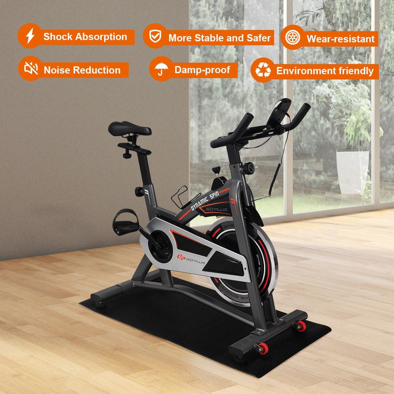 Load image into Gallery viewer, Thicken Treadmill Mat for Hardwood Floors High Density Waterproof PVC
