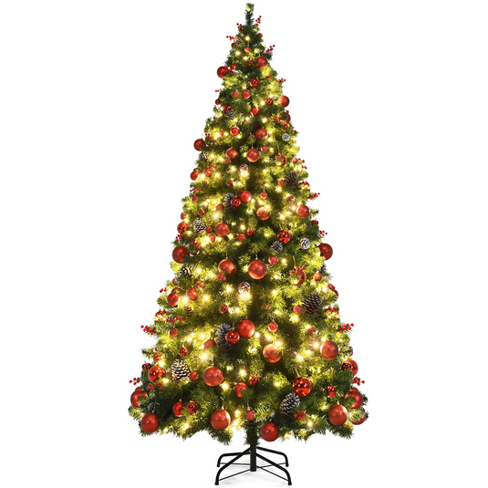 Goplus Pre-lit Artificial Christmas Tree - GoplusUS